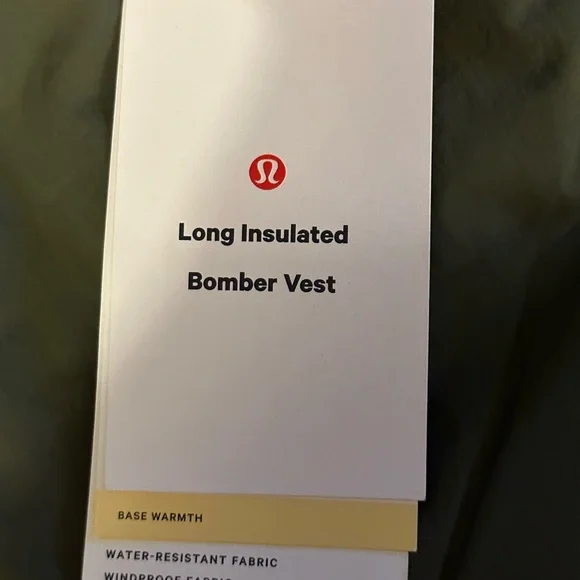 Lululemon Long Insulated Bomber Vest - Picture 8 of 12